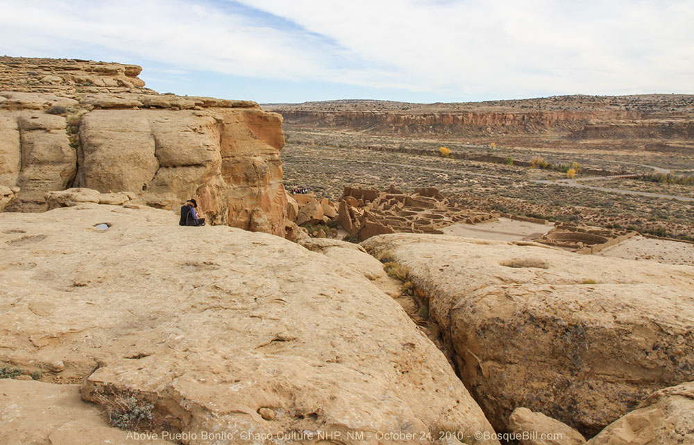 Above Pueblo Bonito