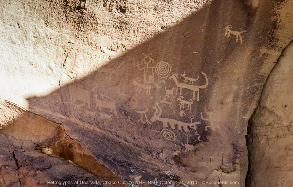 Una Vida petroglyphs